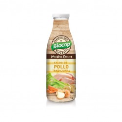 Caldo de pollo tradicional Biocop 1 lt