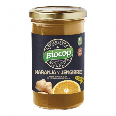 Compota de naranja con jengibre Biocop 280 g