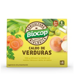 VEGETABLE BOUILLON CUBE BIOCOP 6 x 10 g